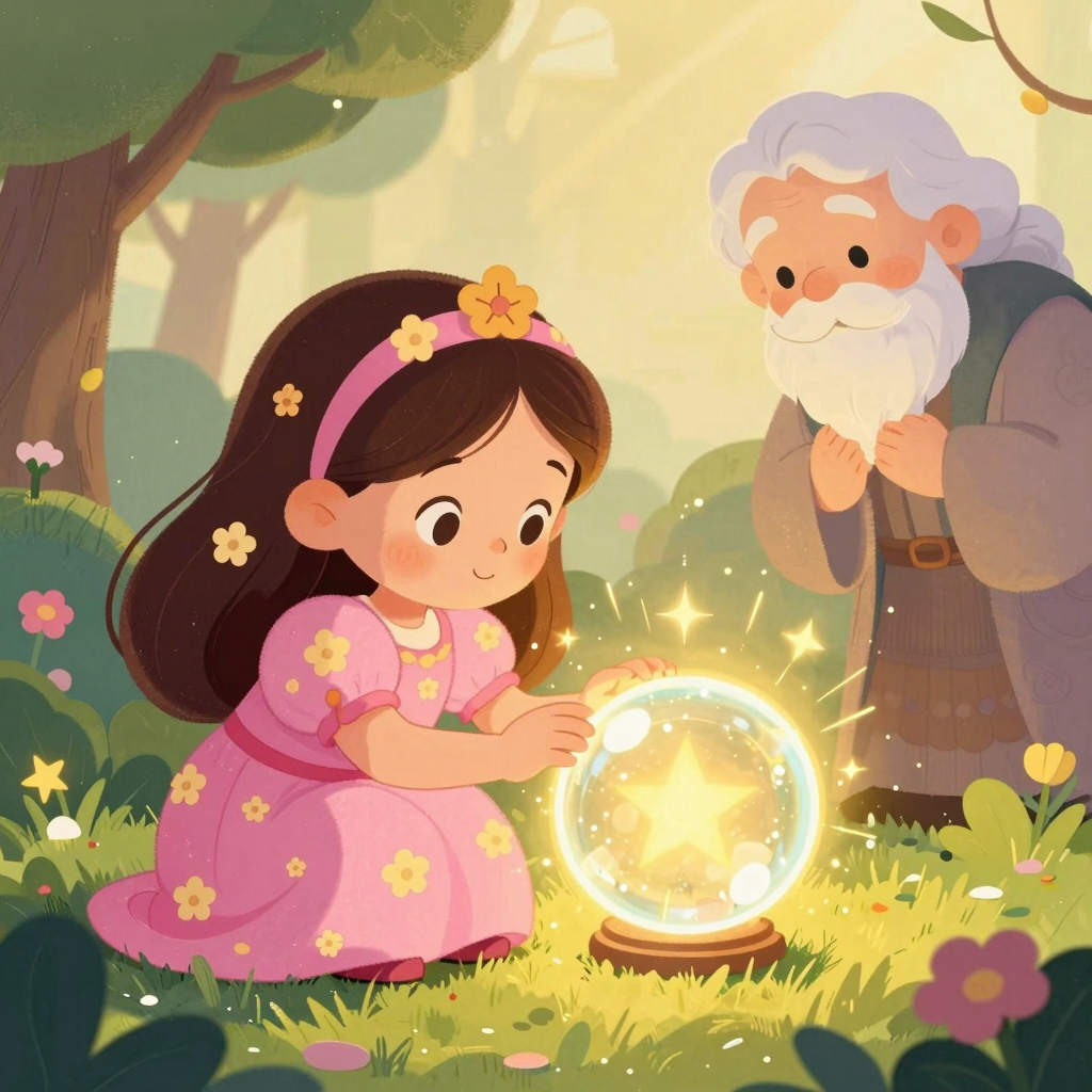 قطرة النور الصغيرة وهدية اللحن