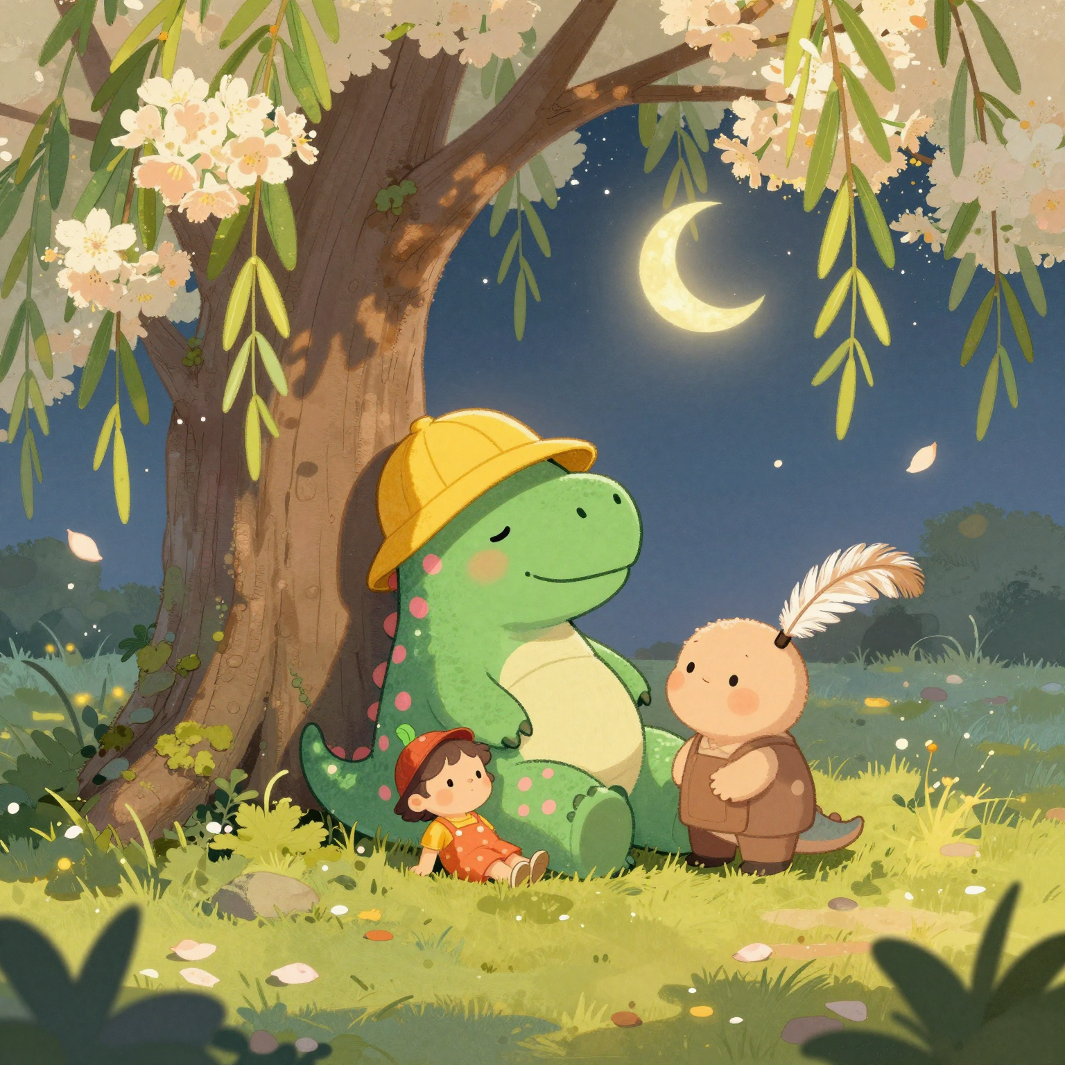 Snuggled Beneath the Hummle-Shade