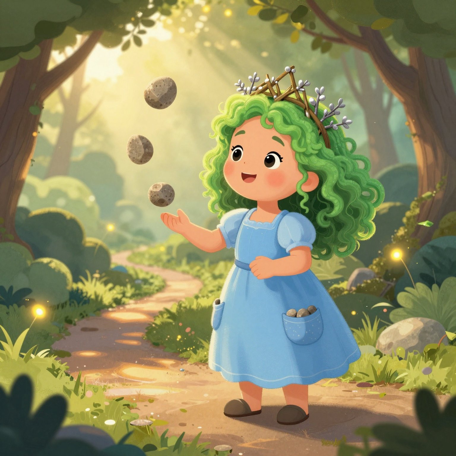 A Crown, A Scarf, And Two Giggles