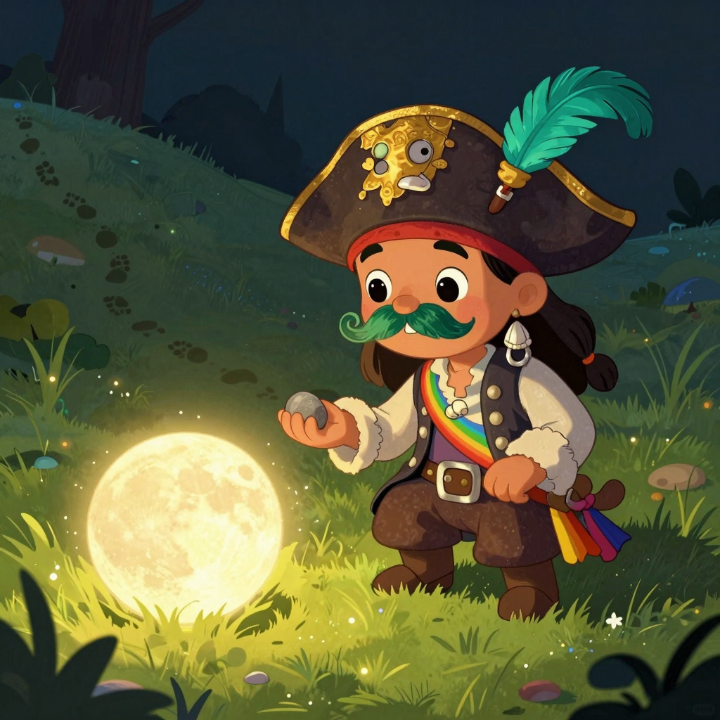 The Sleepy Moonlet’s Tangle