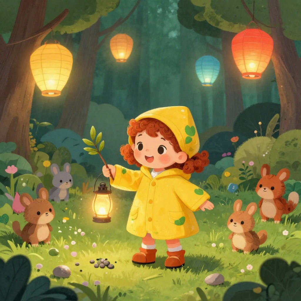 The Listening Lanterns Light the Night