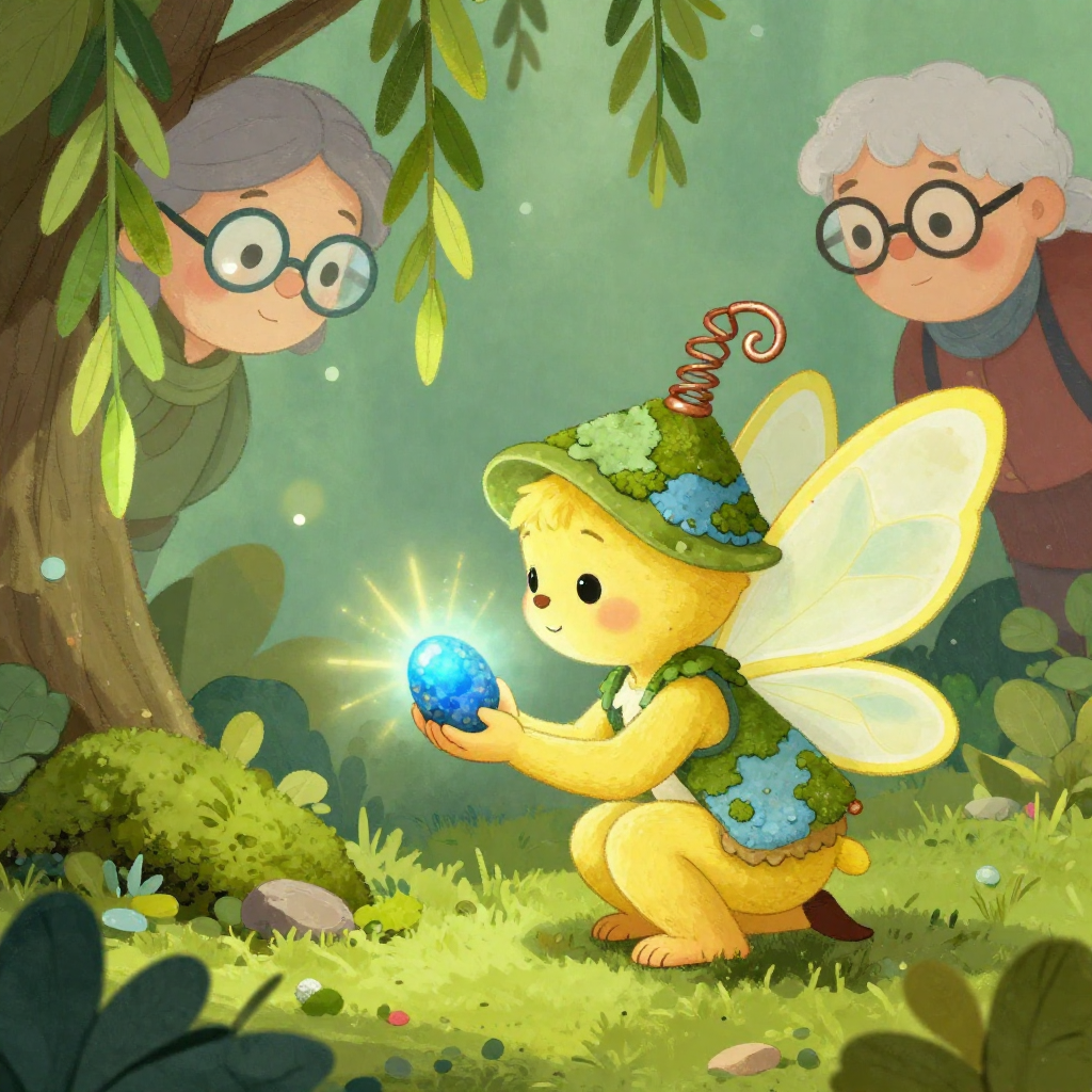 A Pebble That Sings in the Moonlight