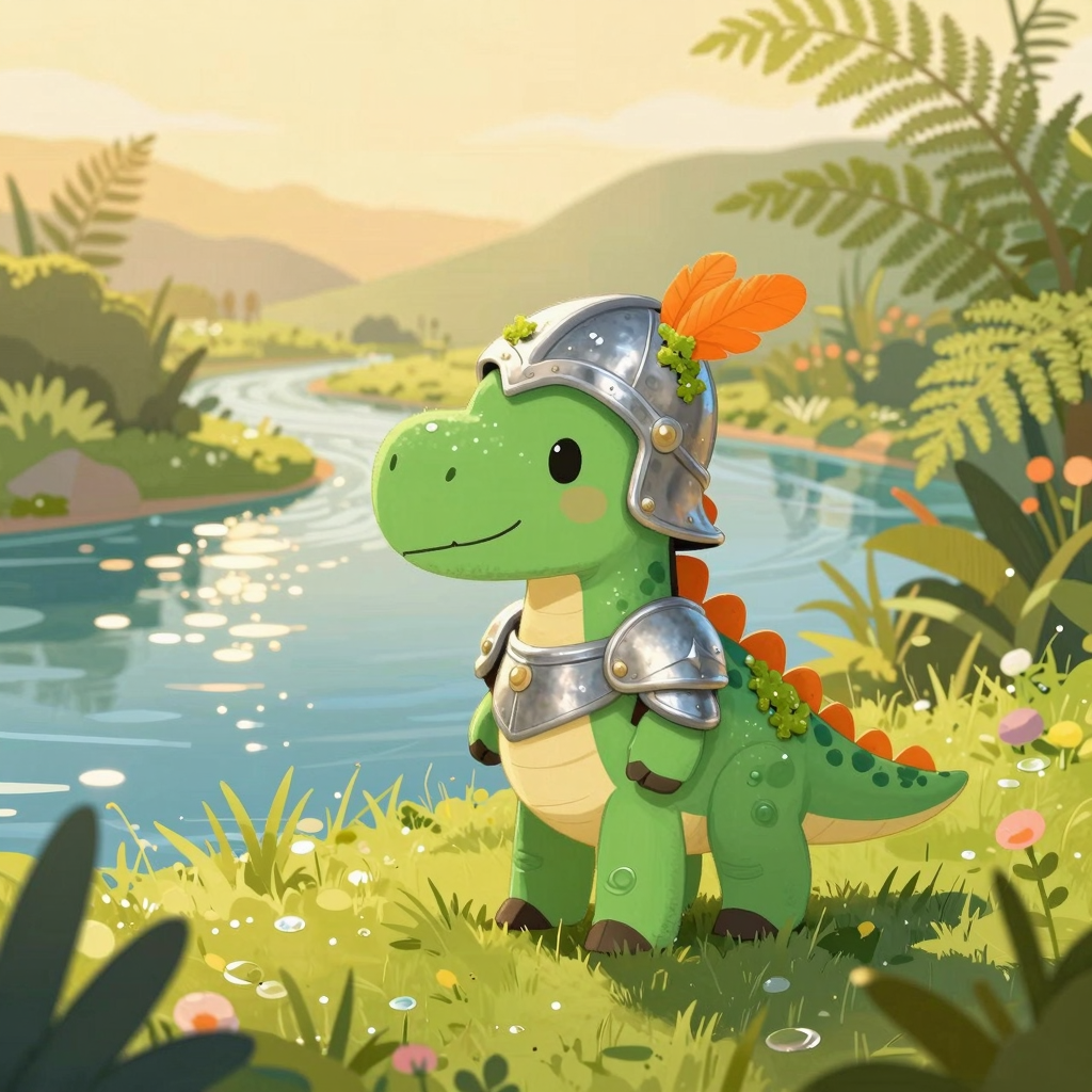 Sous la brise du matin à Plumeval