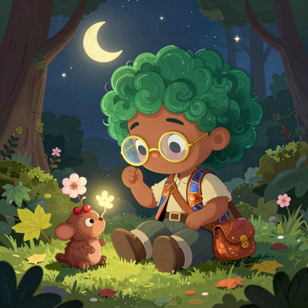 Starlight Under Maple-Moss Blanket