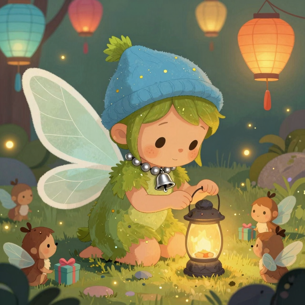 Tiny Thanks by Lantern Light