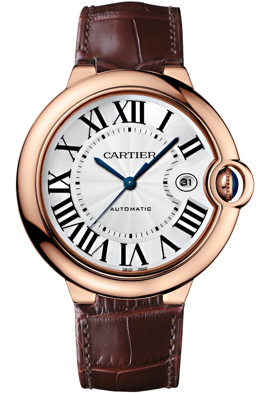Ballon Bleu de Cartier 42 mm Brown Leather Watch WGBB0017