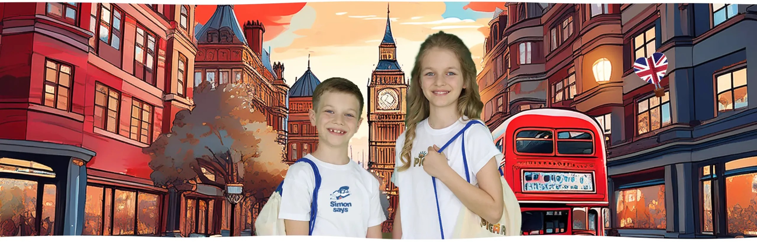 SIMON SAYS. Language School for children.