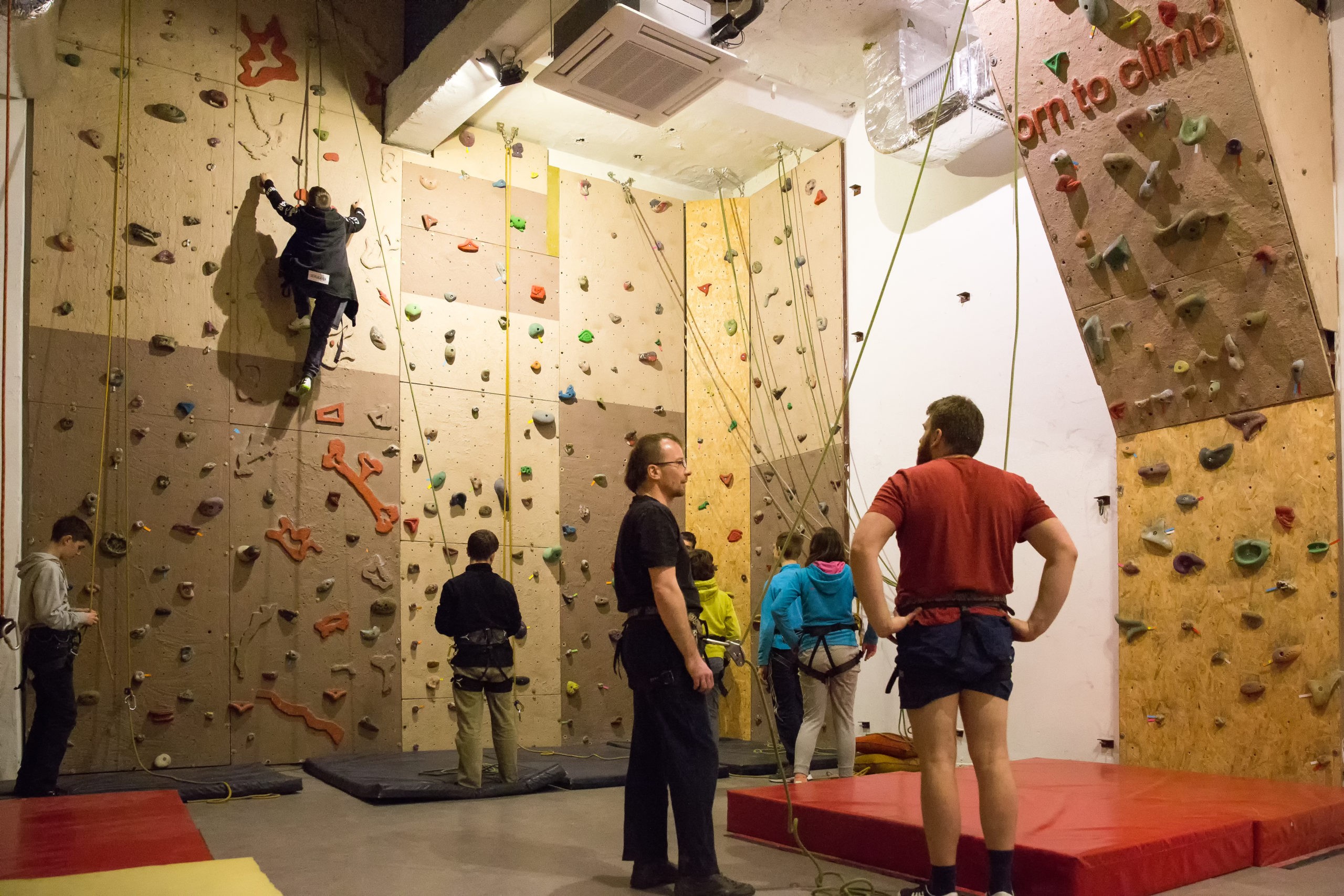 CSE Sanok - ścianka wspinaczkowa