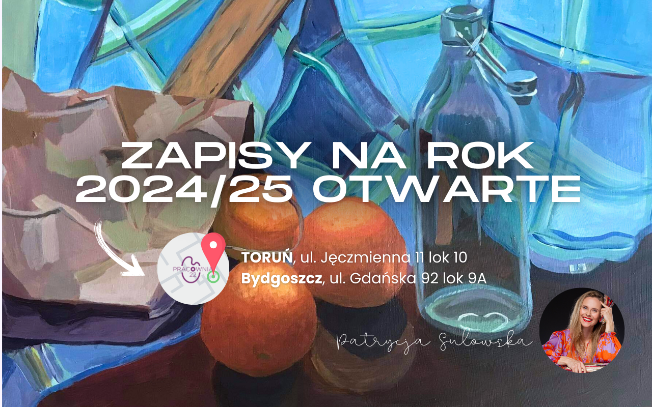 Pracownia 22, kurs rysunku i malarstwa, przygotowanie na ASP oraz Politechnikę