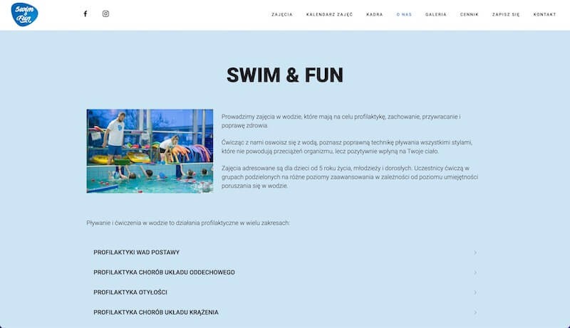 Szkoła pływania Swim &Fun Olsztyn