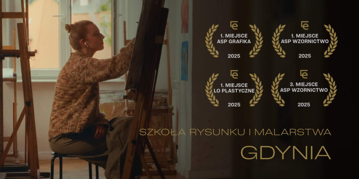 Edukreska® Gdynia - kurs rysunku i malarstwa