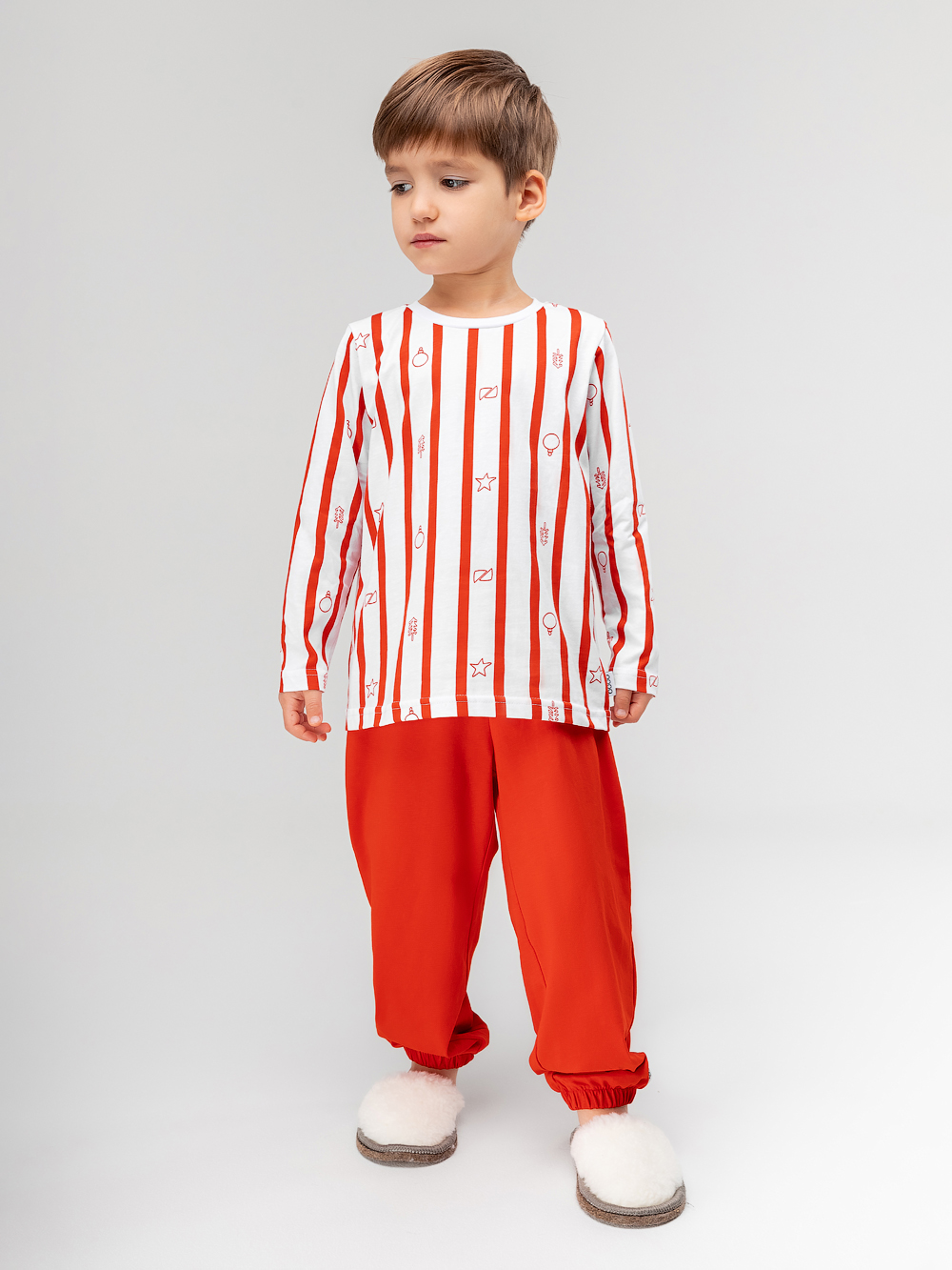 Костюм с лонгсливом в полоску Артикул: 11-643MU 3