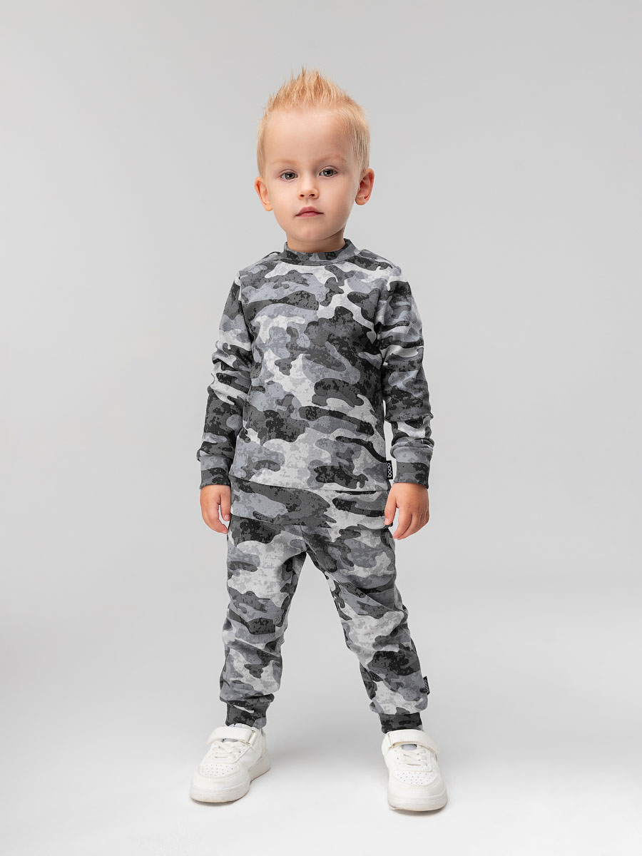 Костюм со свитшотом с набивкой Артикул: 21-82MU