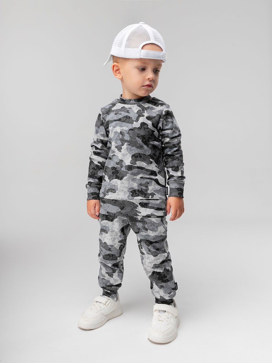 Костюм со свитшотом с набивкой Артикул: 21-82MU 2