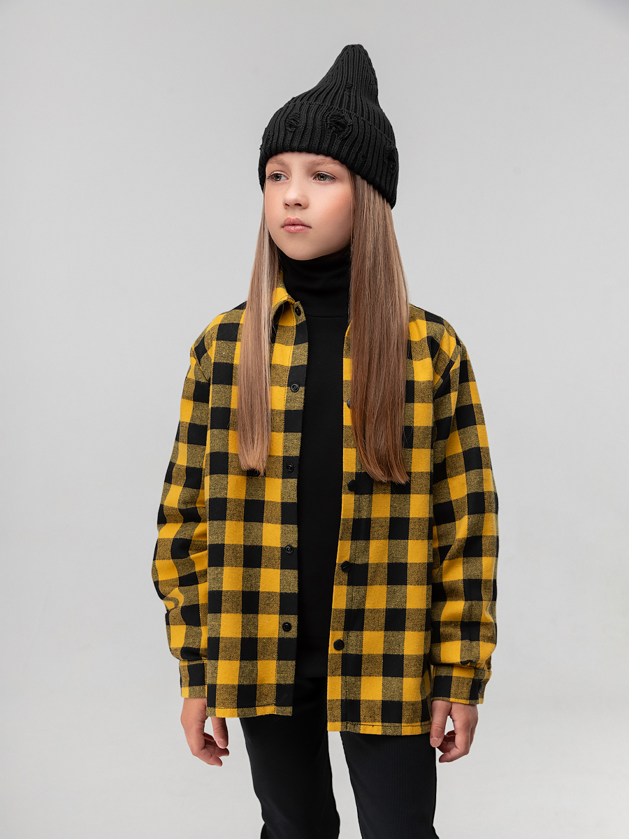 Рубашка фланелевая в клетку 3