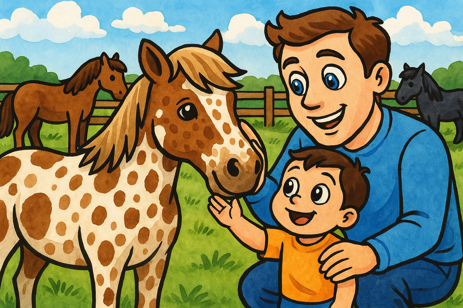 Dad and the Farm Cover