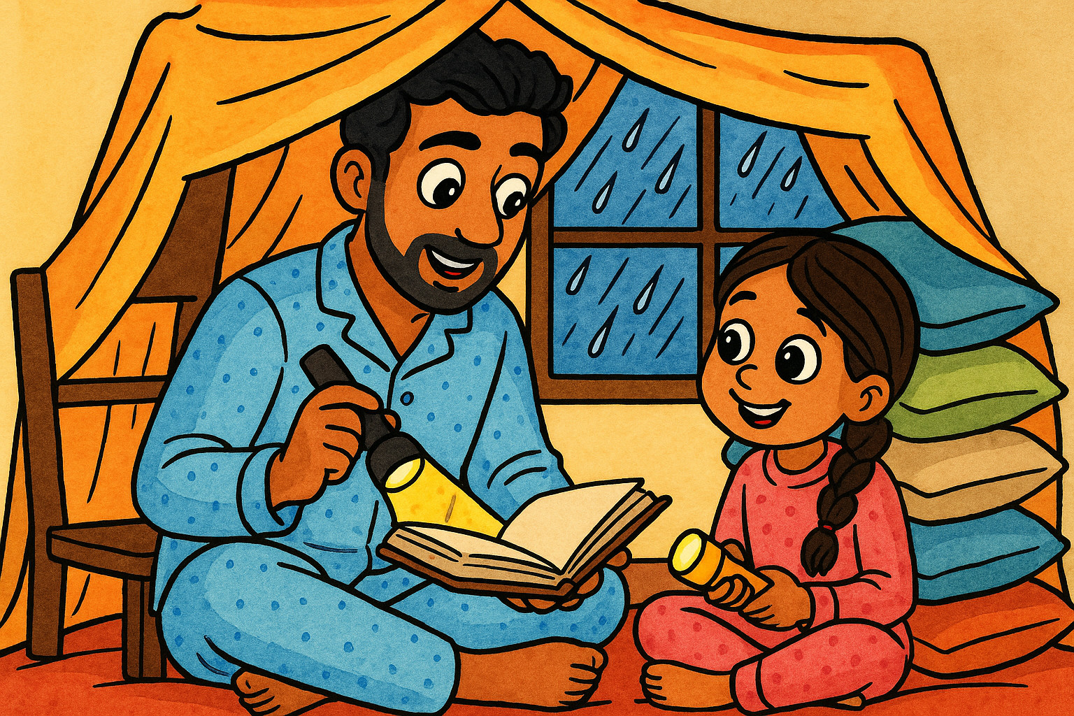 Dad and the Rainy Day Cover