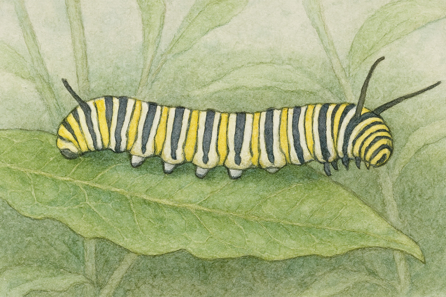 Grandpa Finds a Colorful Bug!