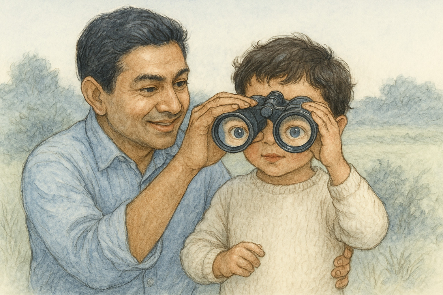 Grandpa's Binoculars