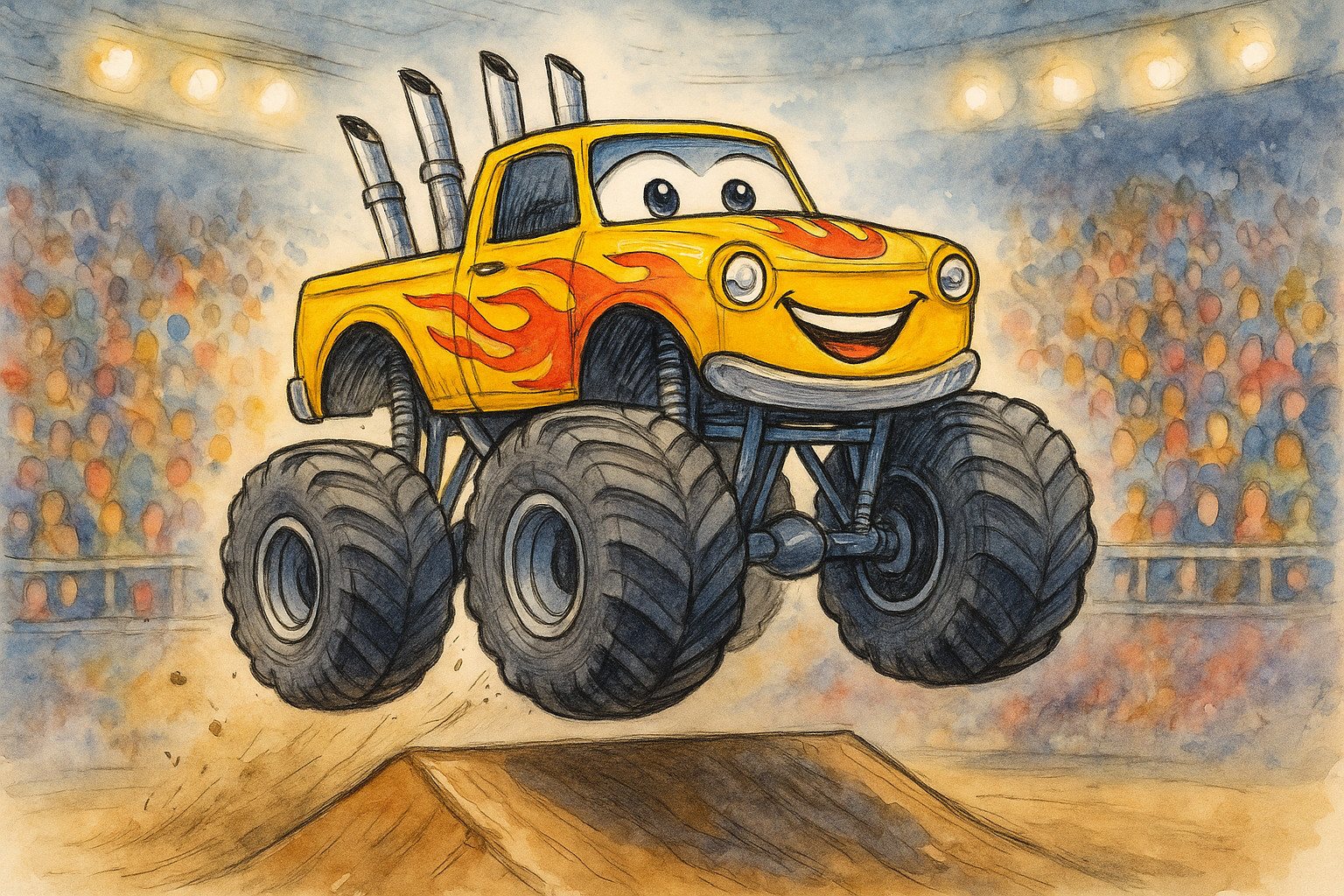 Max the Mighty Monster Truck Cover