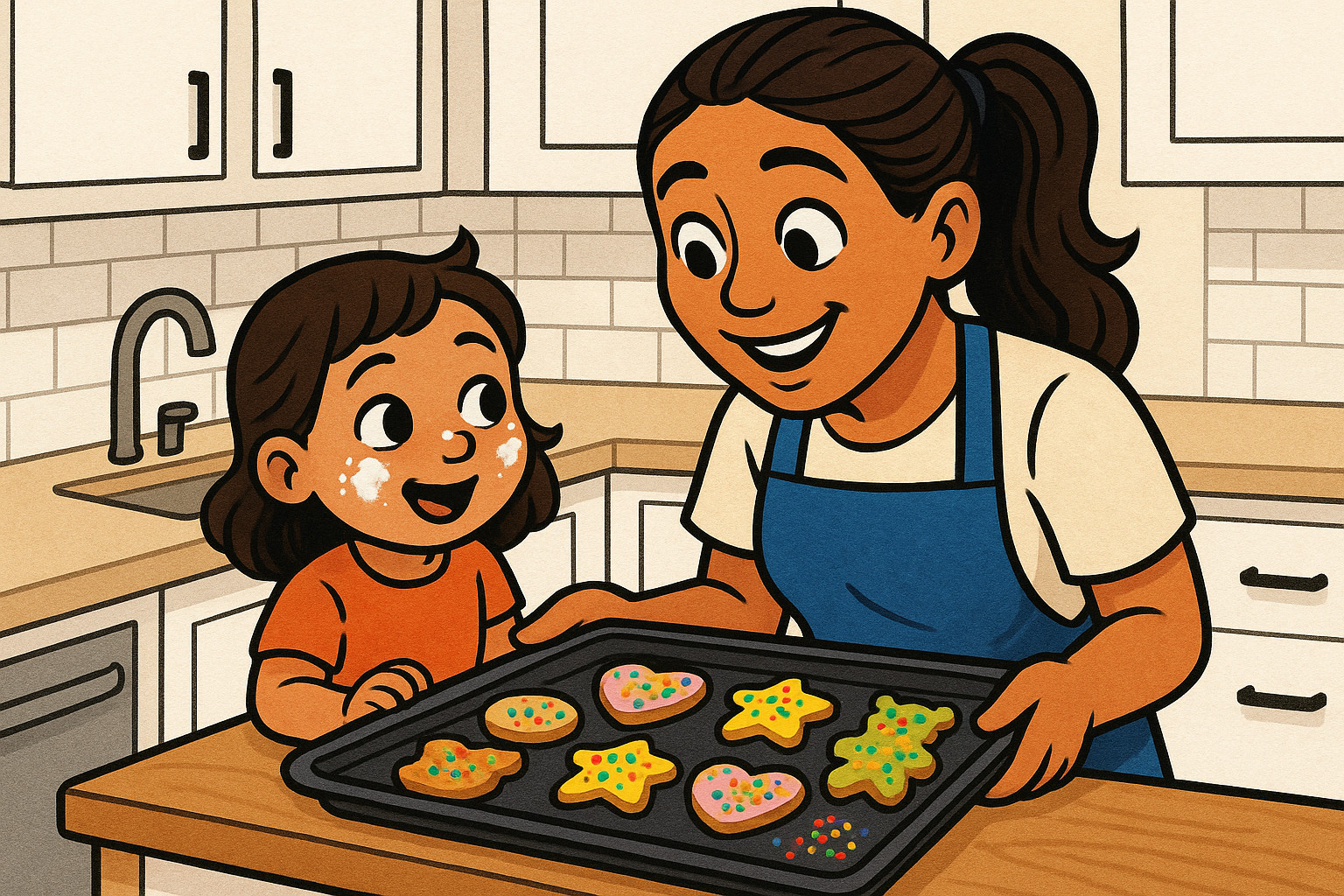 Mom and the Cookies Cover