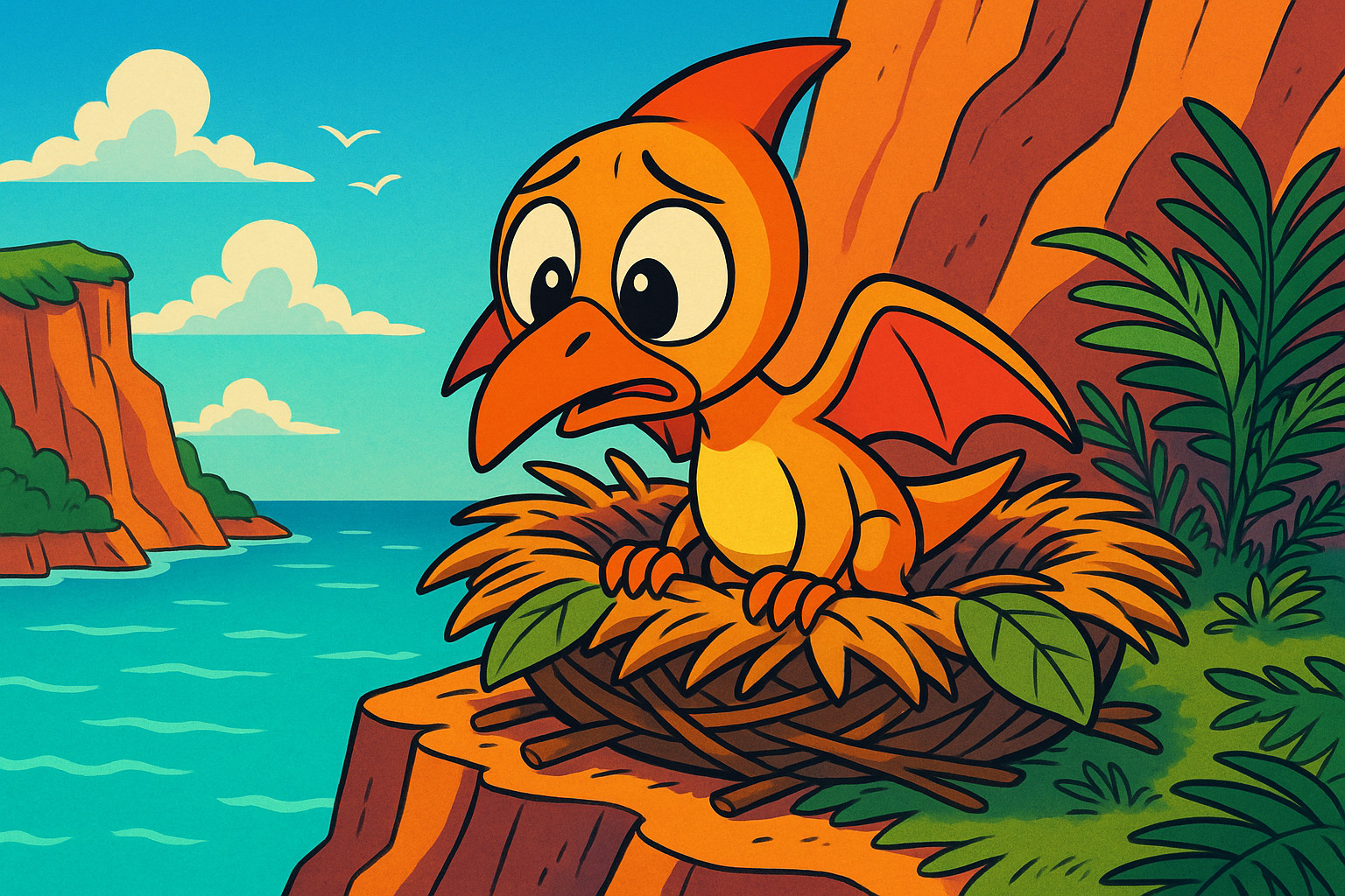 Pterodactyl's First Flight Cover