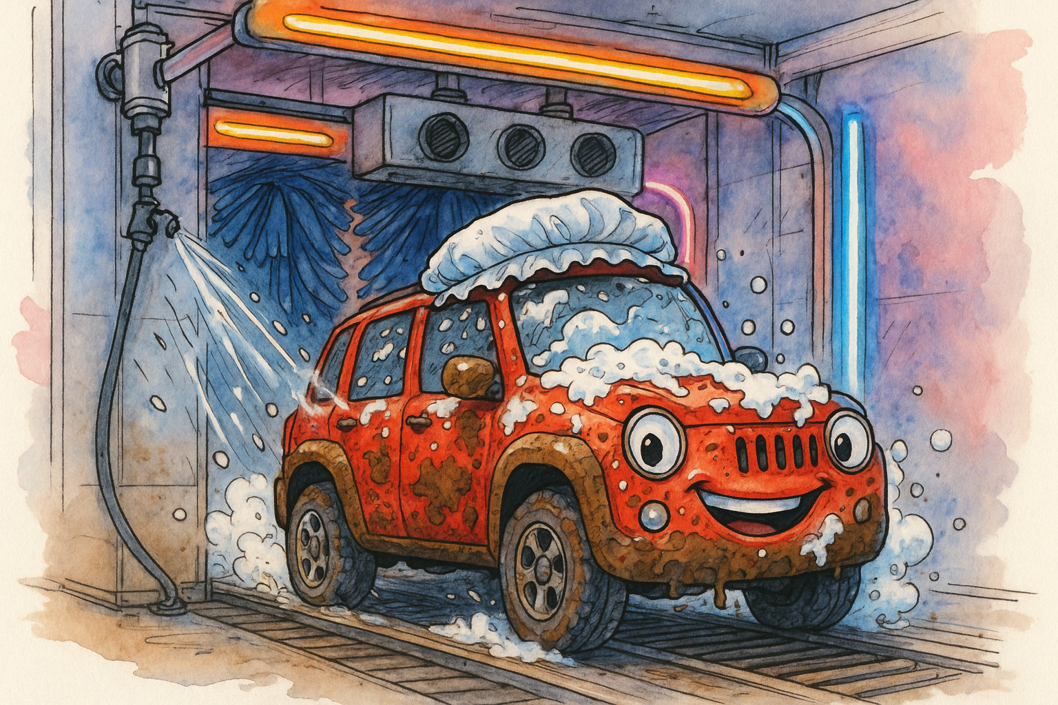 The Car Wash Cover