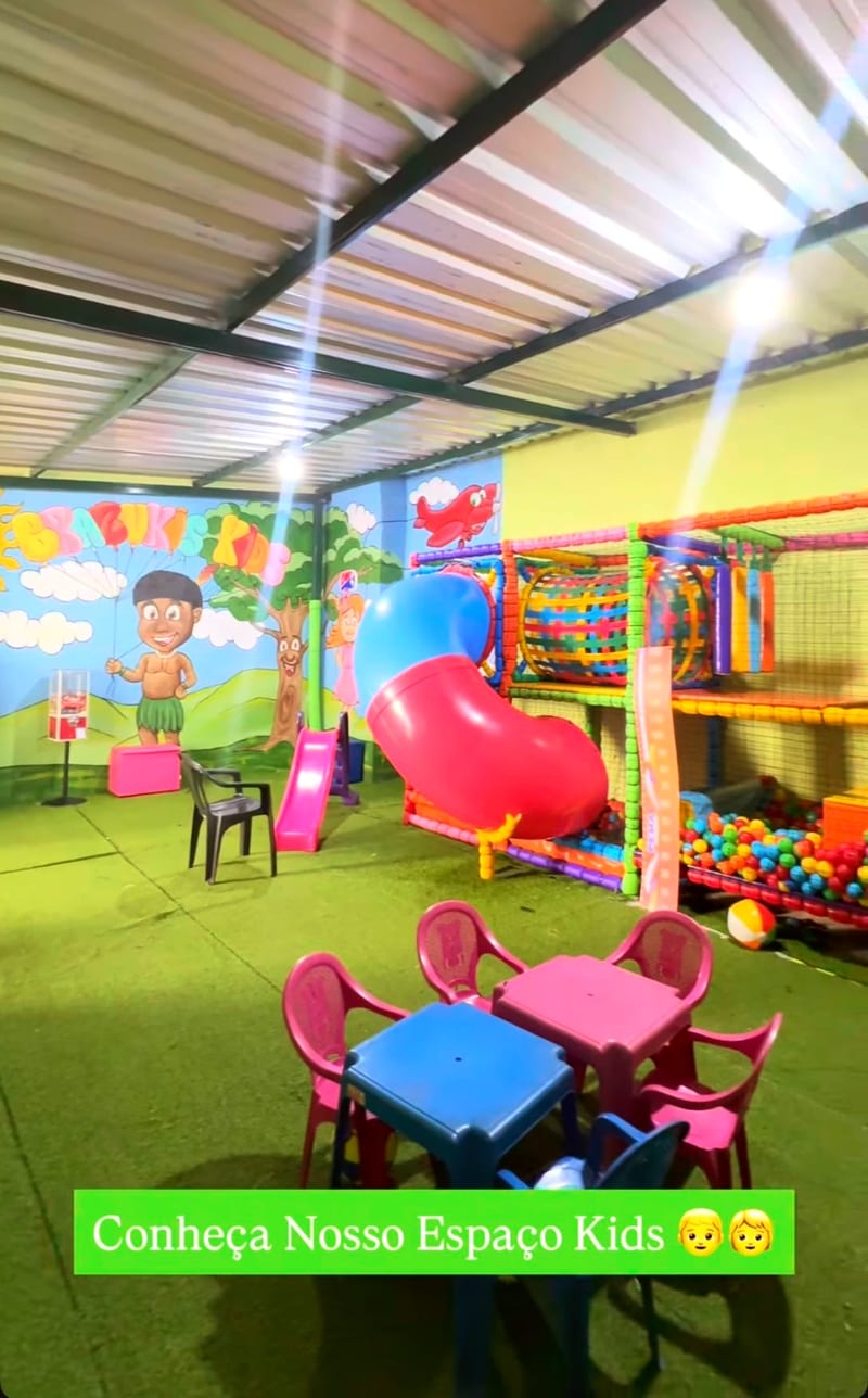 Área kids de Boteco Brazukis l Bar e Restaurante em Ribeirão Preto