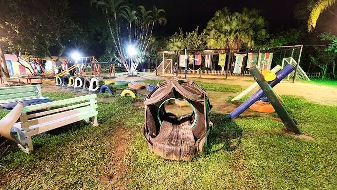 Área kids de Quintal da Pizza - Balneário Camboriú