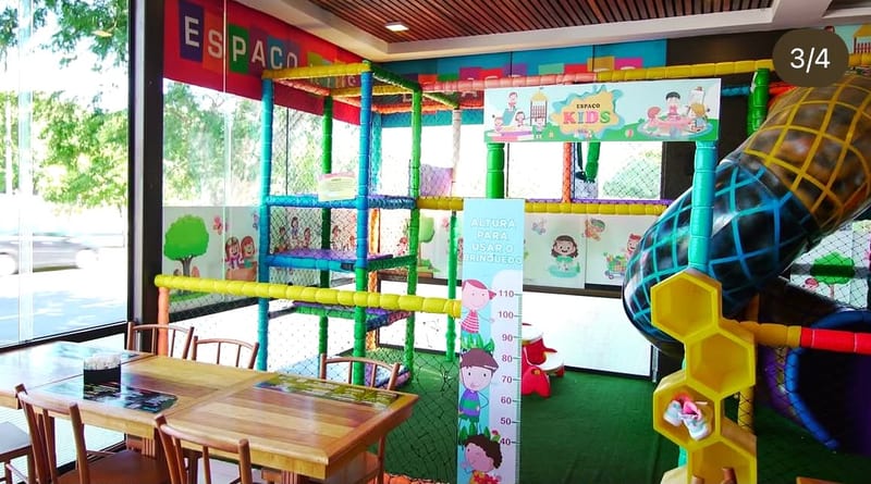 Área kids de Restaurante Botequim do Itahy