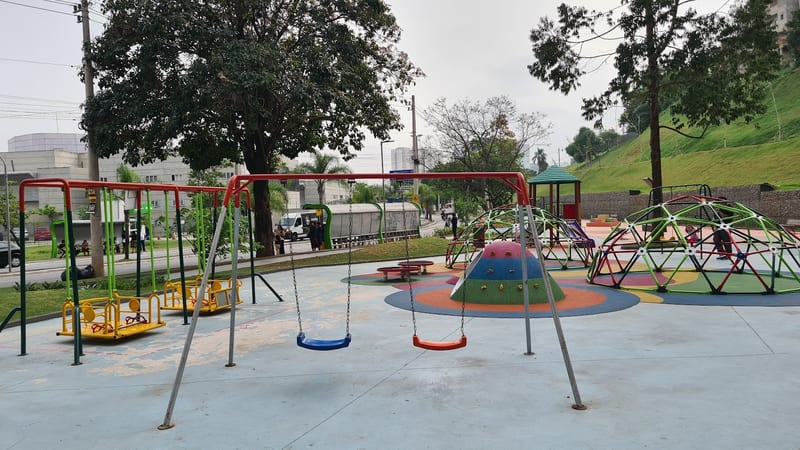 Área kids de Parque infantil