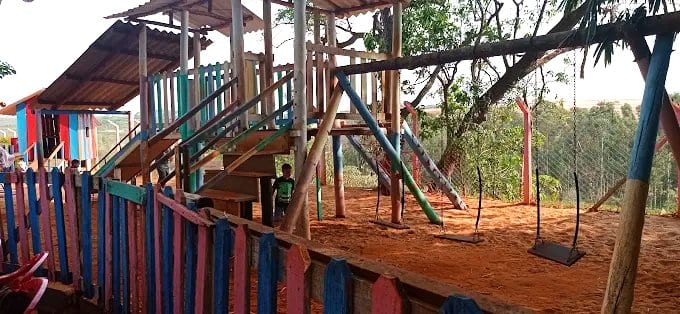 Área kids de Pesque Pague Bom Jardim