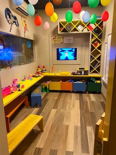 Área kids de Pizza Bis Atlântica