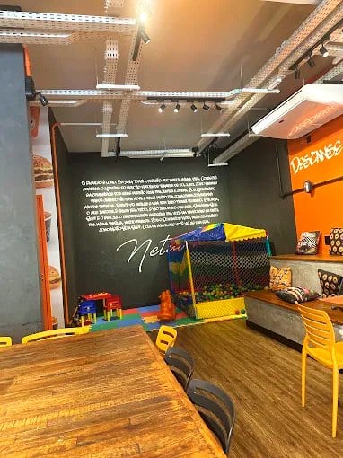 Área kids de Bom Beef Burgers Santo André