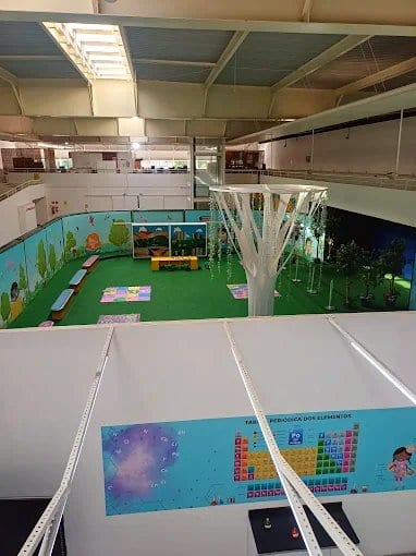 Área kids de Sabina Escola Parque do Conhecimento