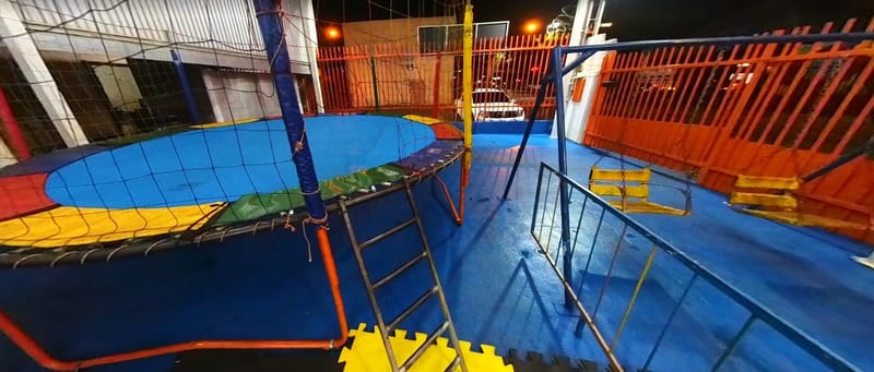Área kids de Macedo's Lanches