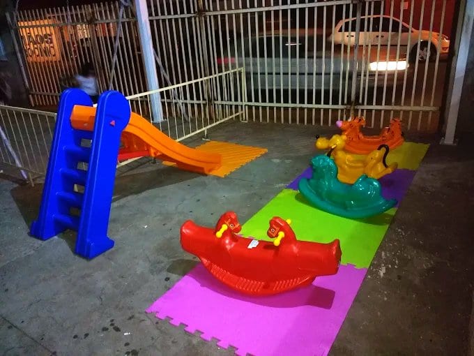 Área kids de Macedo's Lanches