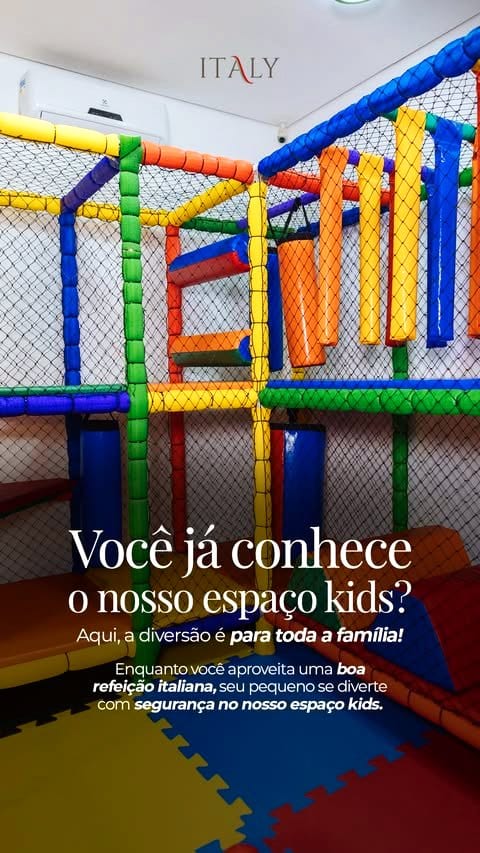 Área kids de Italy Casa Italiana - Swiss Park, Campinas