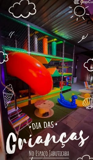 Área kids de Espaço Jabuticaba