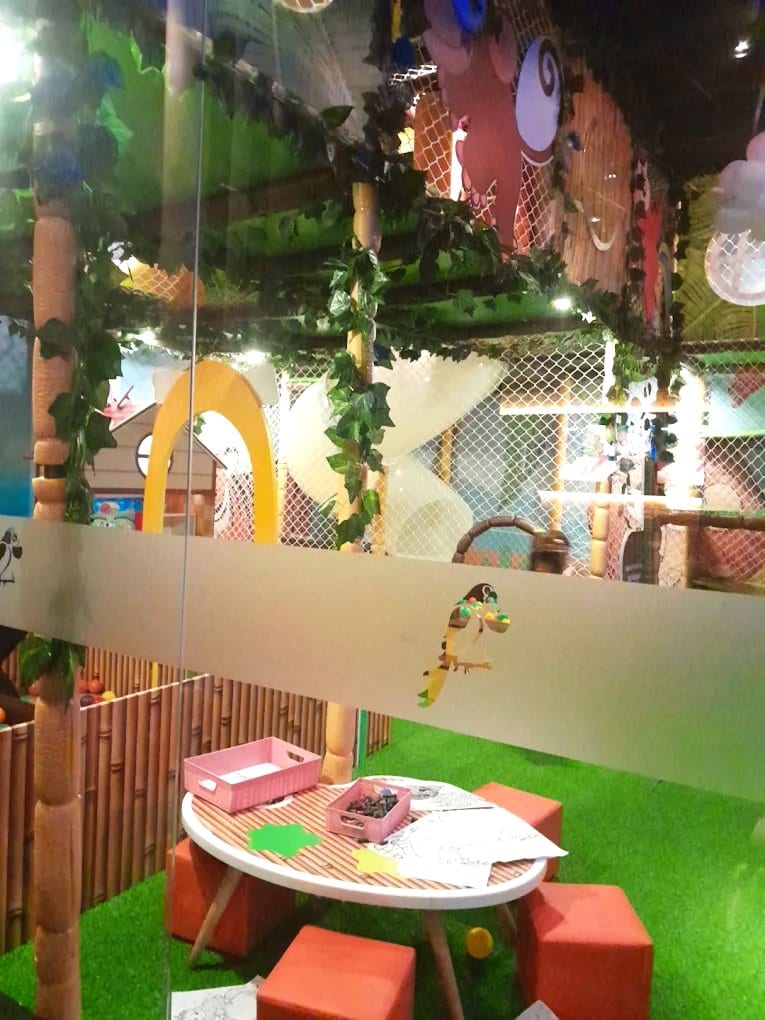 Área kids de Coco Bambu Passeio das Águas