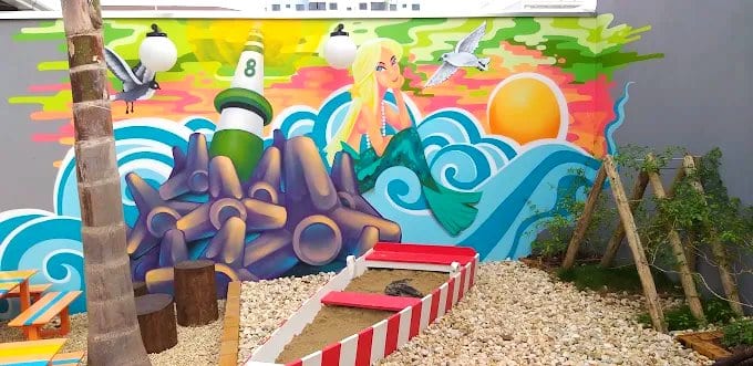 Área kids de Sorvetes Stringari Beira Rio