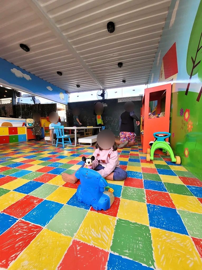 Área kids de Vila Santo Parque