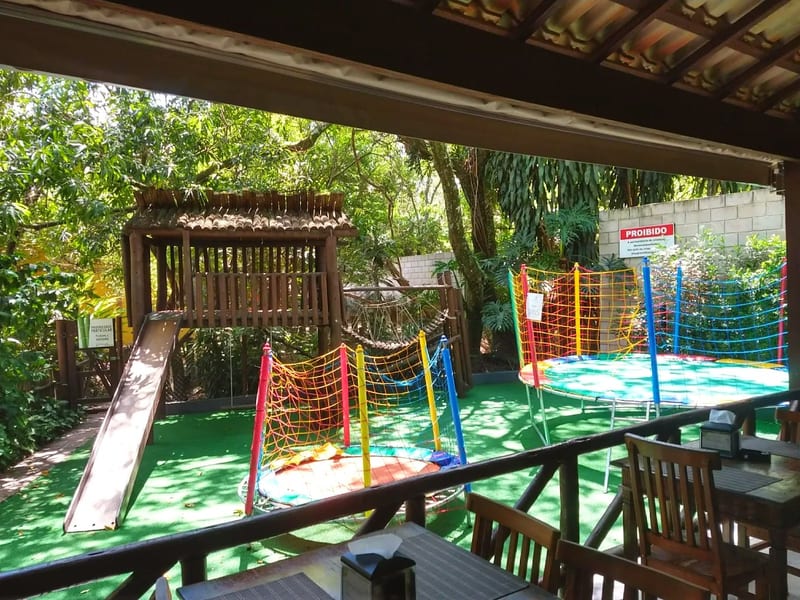 Área kids de Bambuzal Restaurante