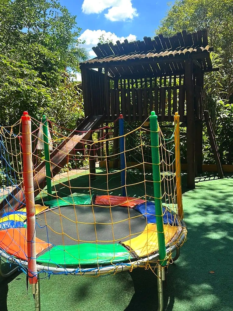Área kids de Bambuzal Restaurante