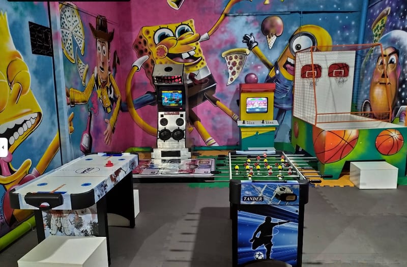 Área kids de Romanella Massas e Pizza