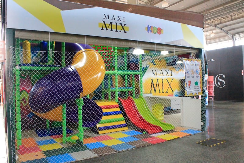 Área kids de Maxi Mix Armazém