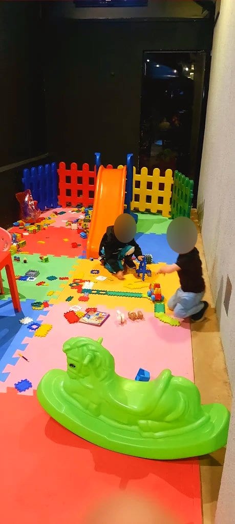 Área kids de Restaurante e Boutique de carnes Brasa Forti em limeira