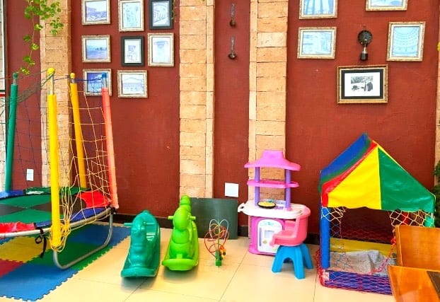 Área kids de Bella Capri Pizzaria - Franca