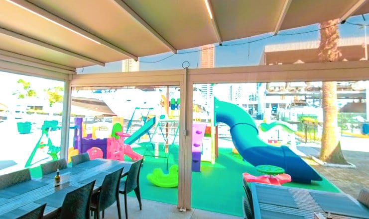Área kids de Zephyr Seafood & Sushi
