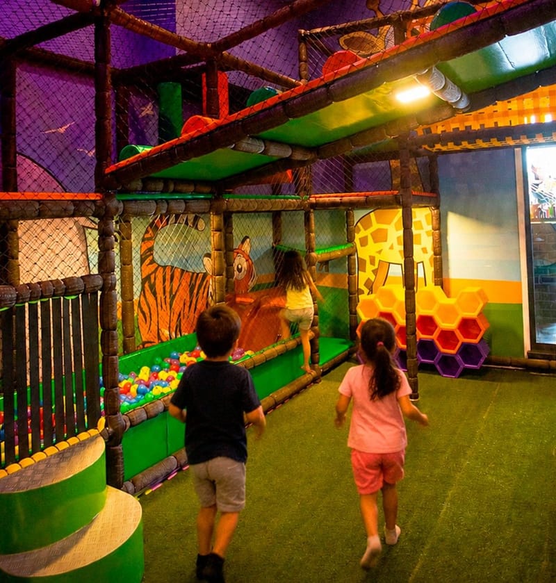 Área kids de Coco Bambu Ribeirão Preto